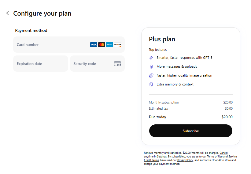 How to Pay for ChatGPT Individual, Business, and Enterprise Plans with Crypto