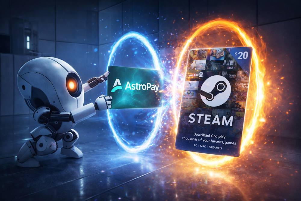 Guide to Buying Steam Wallet Credits with Astropay