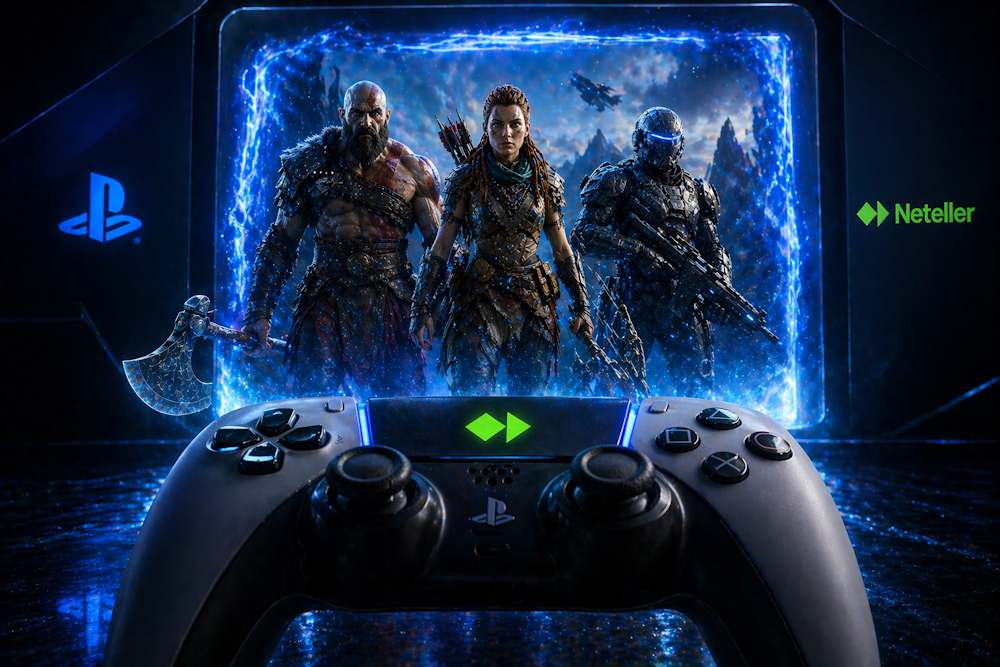 Topping up your PlayStation wallet via Neteller