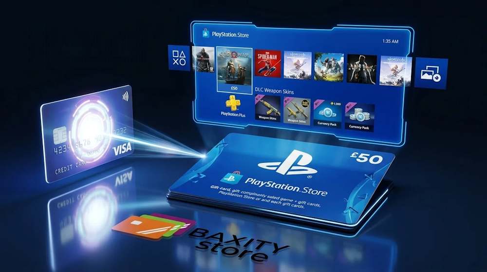 Step-by-step guide on how to top up PlayStation Store with Visa