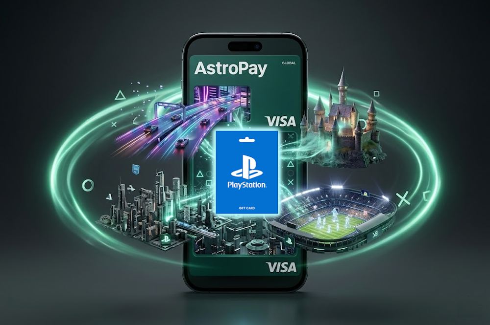 Buy PlayStation Store Credits with AstroPay Wallet
