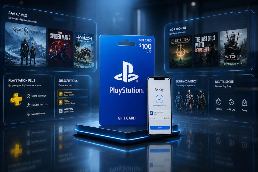Google Pay for PS Store