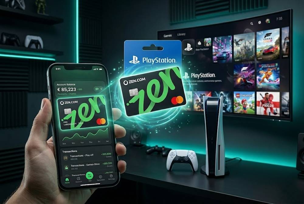 Can I top up PlayStation Store directly with Zen Wallet