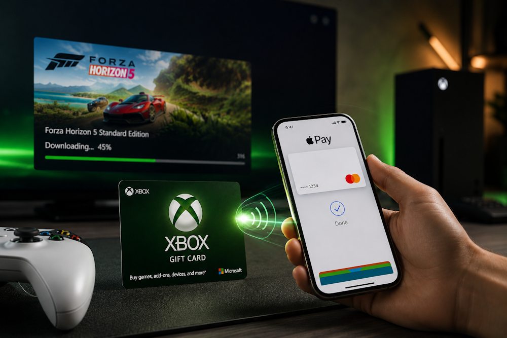Apple Pay for Xbox purchases