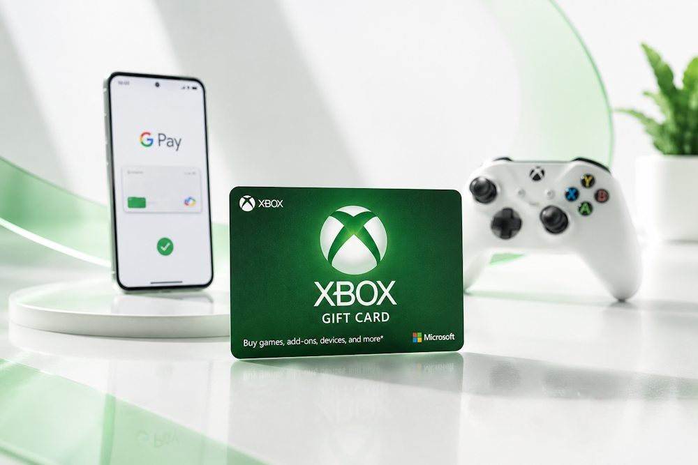 How to Buy Xbox Gift Cards with Google Pay Online