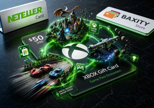 Purchase Xbox gift cards with NETELLER in just a few steps