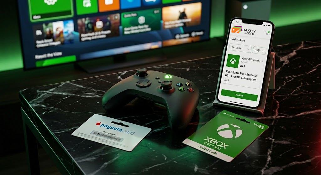 Paysafecard for Xbox Purchases