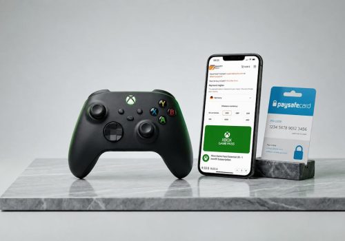 Xbox payment with Paysafecard