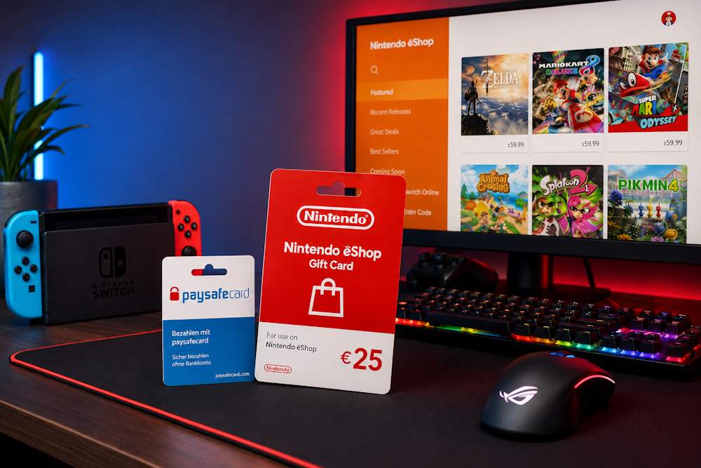 Why Nintendo Players Choose Paysafecard
