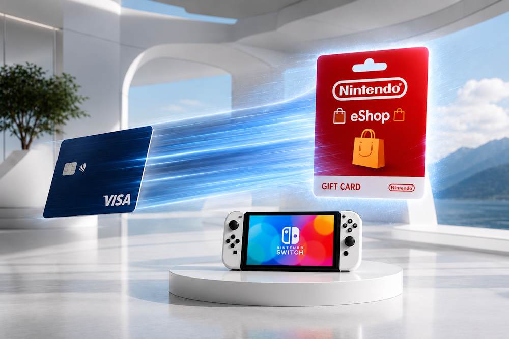 Why Nintendo eShop Gift Cards Are Convenient for Visa Users