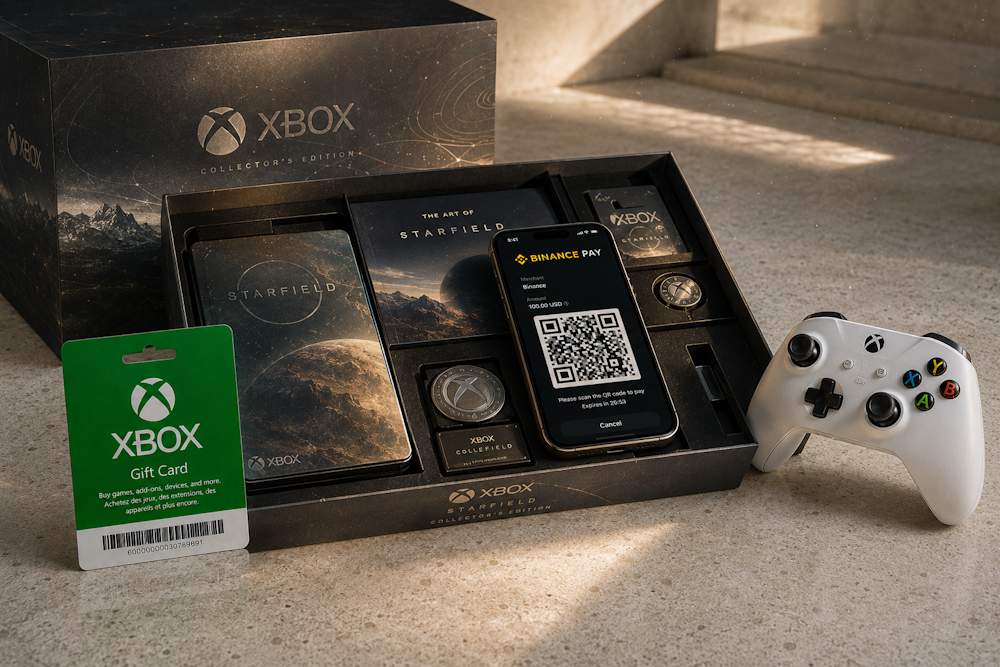 Can I pay for Xbox purchases directly with Binance Pay?