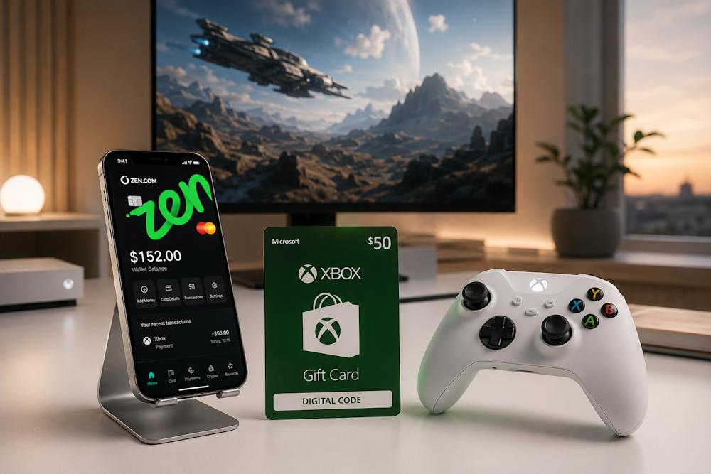 How to Buy Xbox Gift Cards with Zen Wallet