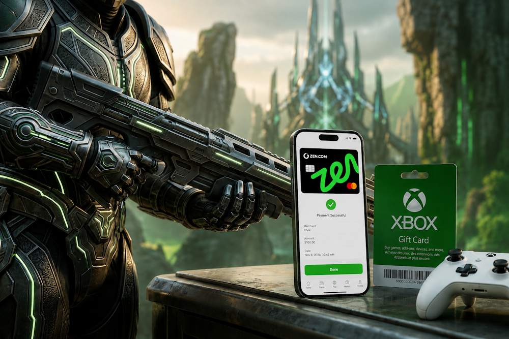 Can I pay for an Xbox Gift Card with Zen Wallet?