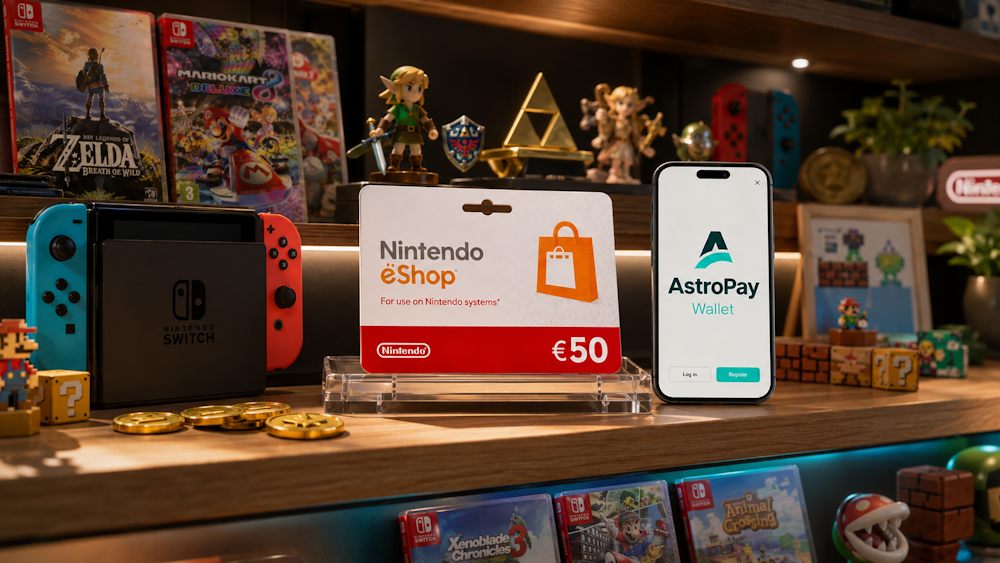 Is AstroPay Wallet Supported by Nintendo eShop?