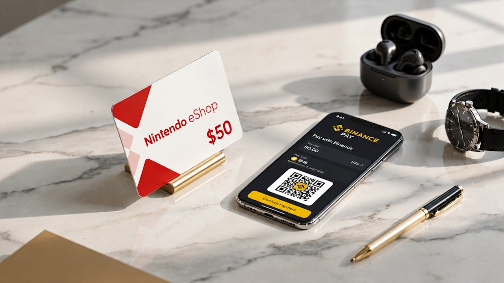 Using Binance Pay for Nintendo Transactions
