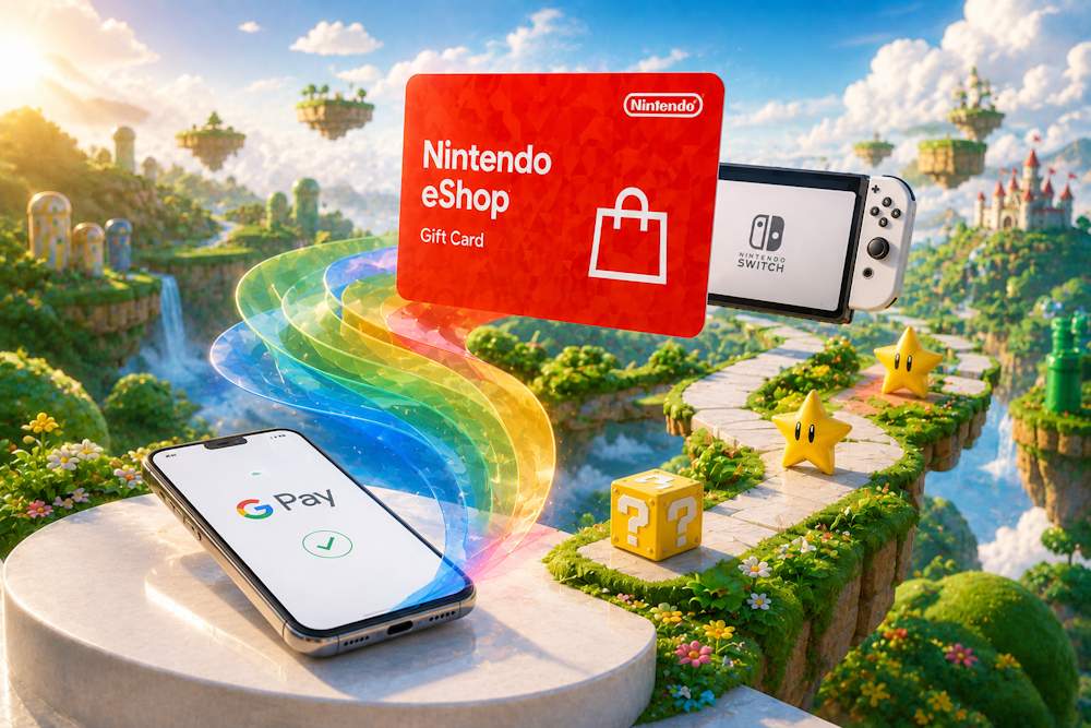 Where Google Pay Can Be Used for Nintendo Purchases