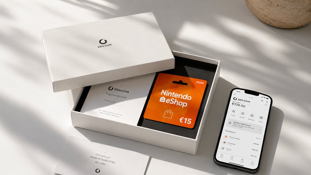 How to Buy Nintendo eShop Cards Using Zen Wallet