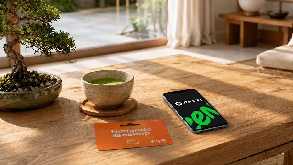 Buying Nintendo eShop Cards with Zen Wallet