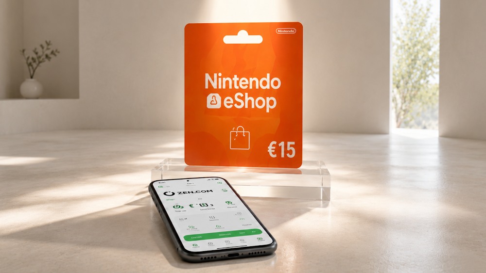 Buy Nintendo games with Zen Wallet