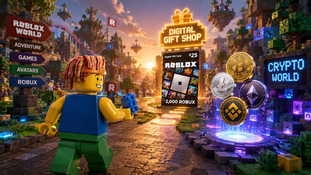 Roblox Gift Cards as a Bridge Between Crypto and Robux