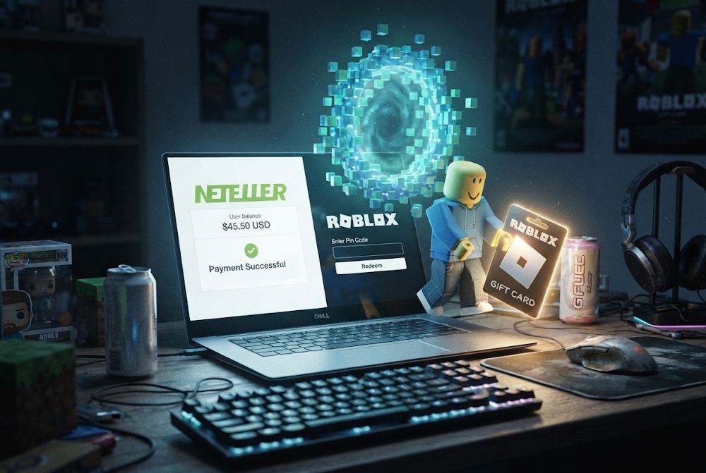 Want to buy Robux with NETELLER