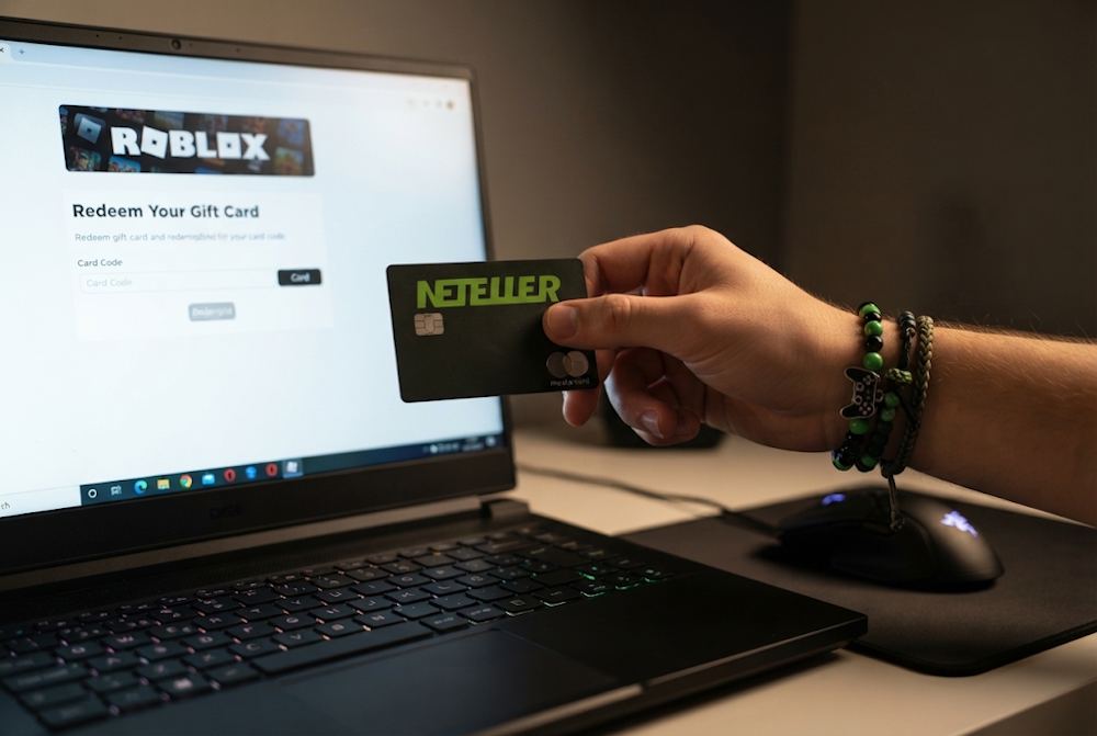 How can you buy Robux with NETELLER?