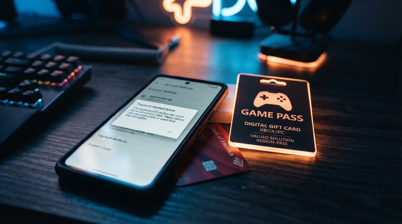 Why Your Card Gets Declined When Buying Games