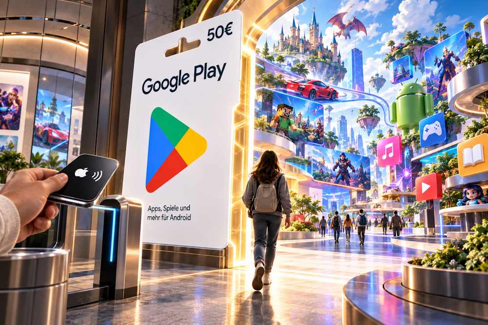 How to Buy a Google Play Gift Card with Apple Pay