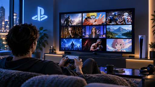 Free Live TV Comes to PS5 With 100+ Channels