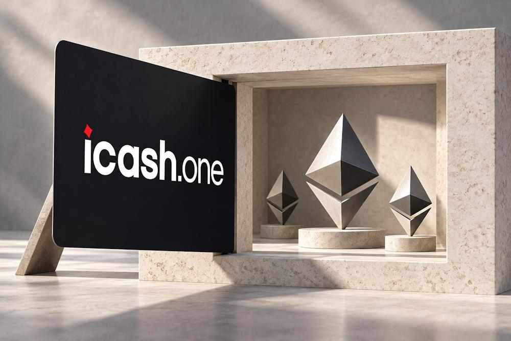 Cryptocurrency payment for iCashOne