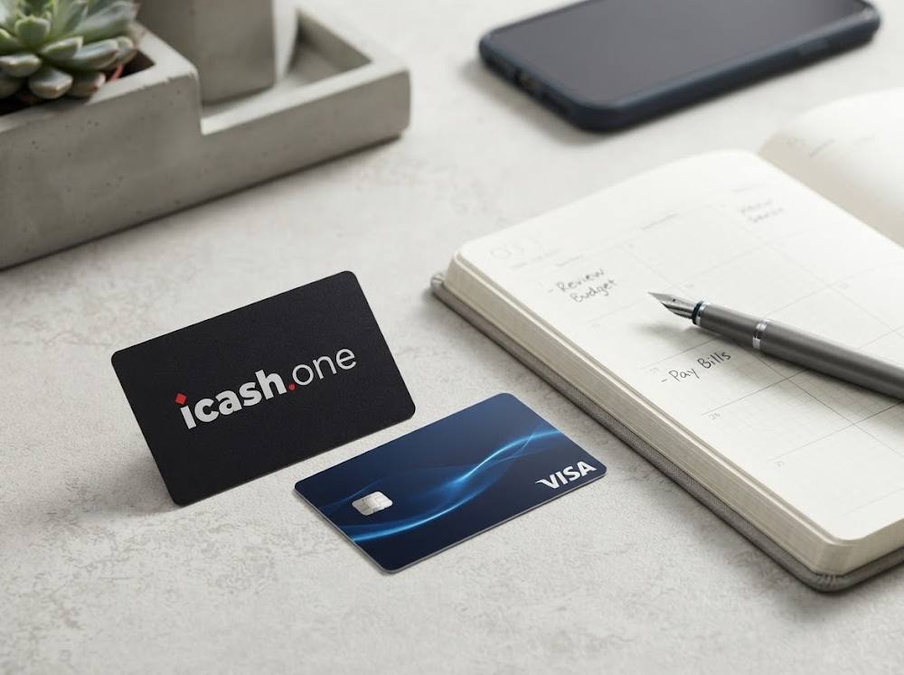 Learn how to buy an iCash.One Voucher with a Visa card at Baxity Store.