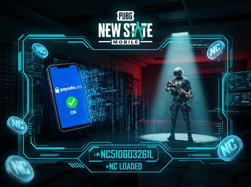 How to Buy PUBG New State NC with Paysafecard